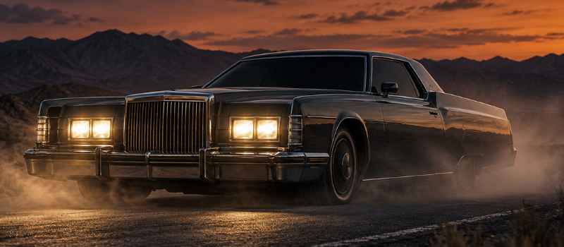 Customised Lincoln In The Car V2